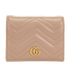 Gucci Marmont Small Wallet, &pound;210, Accessories, Taupe, Leather, Front view